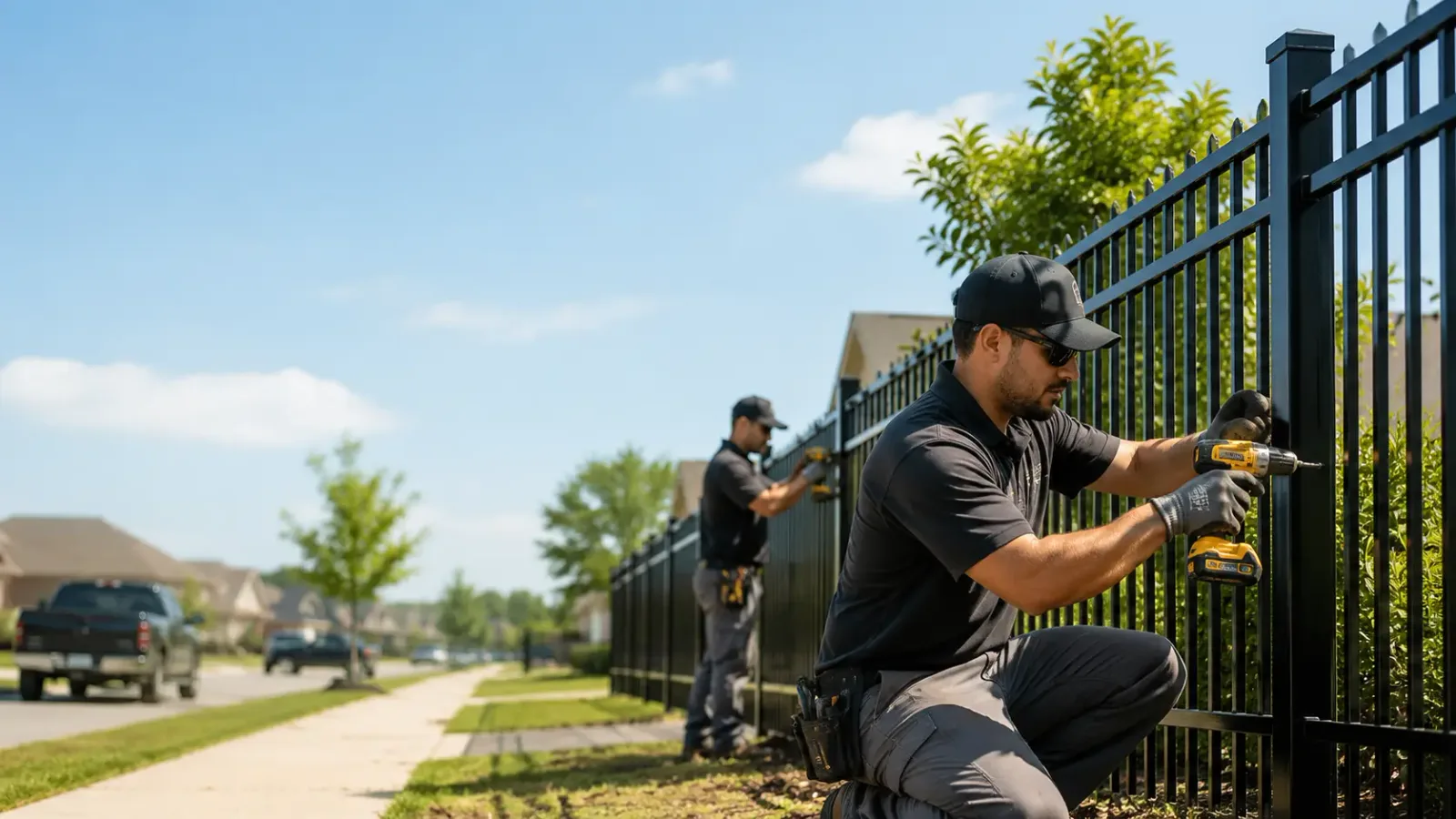 Metal Fence Installation in Selma, VA